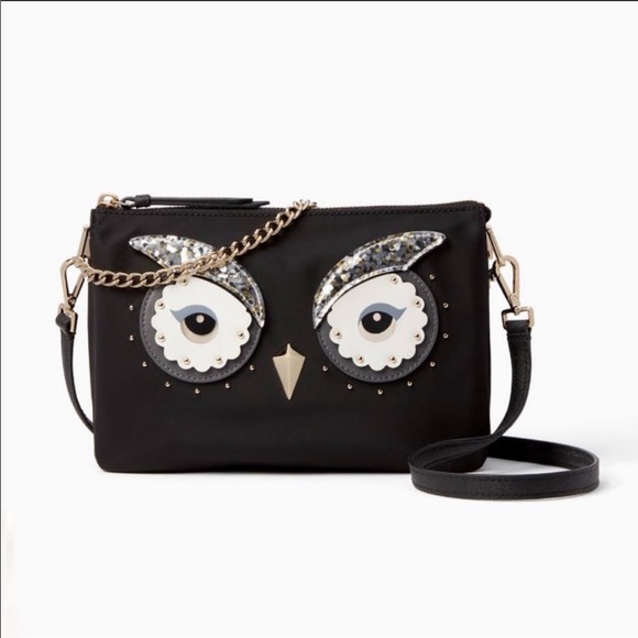 Kate Spade RARE Star Bright OWL Madelyn Crossbody - Picture 8 of 9